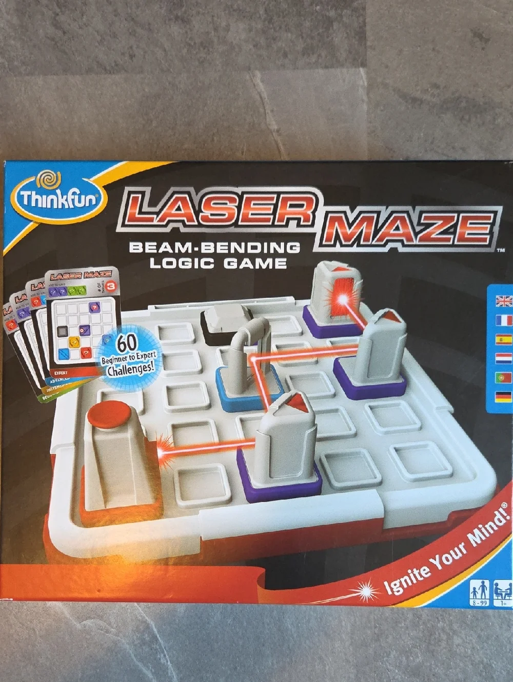 Think Fun Laser Maze (Class 1) Brain Game and STEM Toy for Age 8+